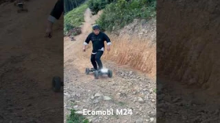 Ecomobl M24 Pro 4WD electric mountain board #eboard #skateboard #esk8 #offroad #ecomobl