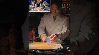 Samurai Bartender Making an Ice Diamond? 💎