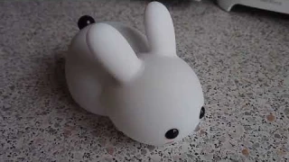 Ночник Зайчик силиконовый с Алиэкспресс