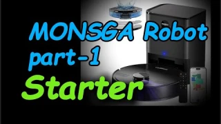MONSGA Robot Vacuum and Mop Combo, 5000Pa -- PART 1
