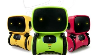Интерактивный робот для детей.  АТ-робот/AT-Robot, обзор интерактивного робота игрушки