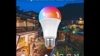 17. Smart Bluetooth 15 Вт, E27, WC + RGB Light Bulb