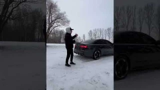 ЧТО ВЫТВОРЯЕТ ЭТА ПОЛНОПРИВОДНАЯ AUDI😱 #shorts
