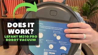 Testing The Lefant M210 Pro Robot Vacuum