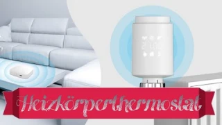 MOES Heizkörperthermostat Smart Test Review Bewertung Digital,Programmierbarer Heizungsthermostat