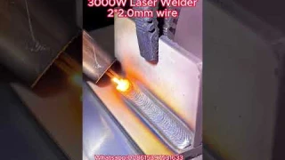 3000W Handheld Fiber Laser Welding Cleaning Cutting Machine with Double Wire Feeder #weld  #welding