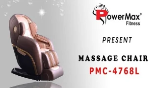 INDULGE PMC-4768L - 4D Zero Gravity Massage Chair by Powermax Fitness