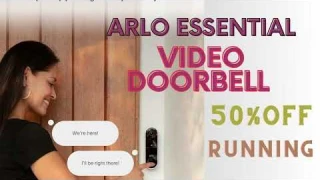 Arlo Essential Doorbell Wire Free | Arlo video doorbell review #viral #video  #short #camera Reviews