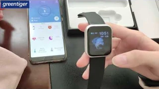 T80 Smart Watch Men Heart Rate Monitor