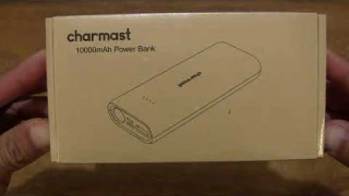 Charmast LED Flashlight Power Bank 10000mAh
