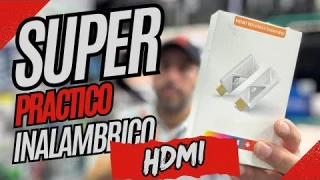 Es hora de no tener MAS CABLES para TRANSMITIR por HDMI. - CON PRUEBAS. HDMI INALAMBRICO ✌️💪💪