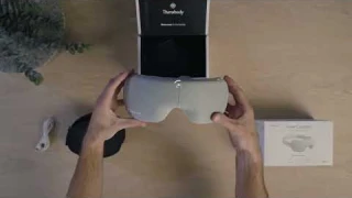 Маска-очки для глаз SmartGoggles I Облегчит головную боль, снимет напряжение с глаз I Therabody