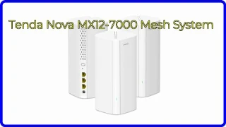 REVIEW (2026): Tenda Nova MX12-7000 Mesh System. First Look.