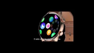 2022 NFC Smart Watch Men 390*390 Screen Always Display The Time Bluetooth Call Local Music