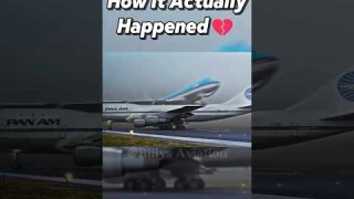 Tenerife Airport Disaster | What Was Supposed To Happen💔 #aviation #sad #edit #planecrash #shorts