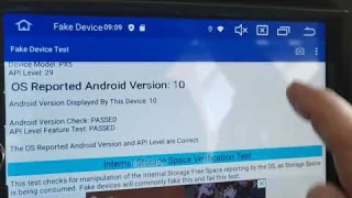 Atualização de Central Ossuret PX5 com Android 10 "fake" para 10 "real" #2/2 -  Fake Device Test