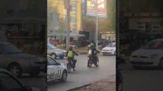 Рюкзак с поворотником