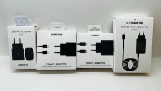 Зарядное устройство Adapter (блок) Cable (кабель)  25W - 65W