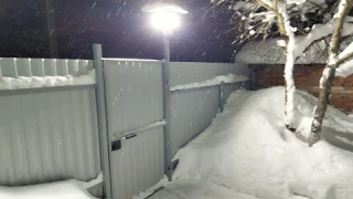 ОСВЕЩЕНИЕ УЧАСТКА С ДАТЧИКОМ ДВИЖЕНИЯ