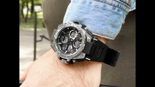 Обзор на часы Sanda 6008 Black-Silver