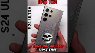Samsung S24 Ultra DROP TEST – This Should NOT Have Happened! 💀😱 (MUST WATCH!)#shorts #viralvideo