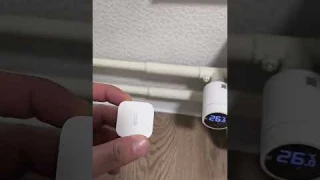 Умный терморегулятор для радиатора Aqara E1 Реальное использование #умныйдом #aqara #zigbee