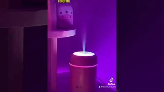 Transform Your Space with this Colorful RGB Humidifier | Perfect for Relaxation and Ambiance