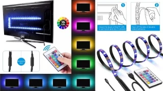 LED Strip Light | For TV, Computer, Studio Makeover or Decor use | Unboxing and Demo 🔥🔥
