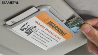 Держатель для карт.  Органайзер на солнцезащитный козырек автомобиля .