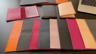 Обзор на обложки для паспорта из натуральной кажи с карманами для карт