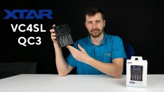 Универсальное зарядное устройство XTAR 18650 Battery Charger VC4SL QC3.0