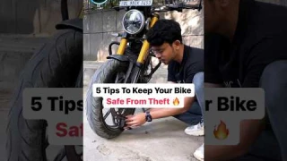 5 effective ways to secure your bike from theft 😍 #biketheft #bikesafety #disclocker #bikes