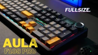 AULA F108 Pro full-size mechanical keyboard review