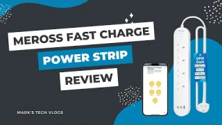 Meross Smart Apple Home Compatible Fast Charging Power Strip Review (MSP843P)