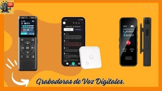 ✅ Las 3 MEJORES GRABADORAS de VOZ DIGITALES 2025✅ GRABADORAS DIGITALES✅ Calidad Precio