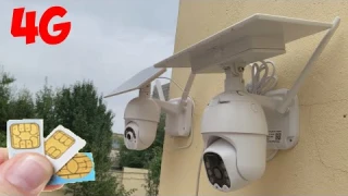 НОВАЯ БЕСПРОВОДНАЯ КАМЕРА НА СОЛНЕЧНОЙ ПАНЕЛИ 3G