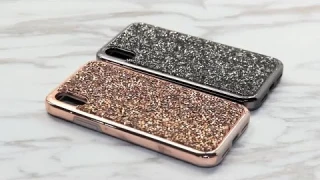 Чехлы к iPhone 11 Блестящий чехол со стразами