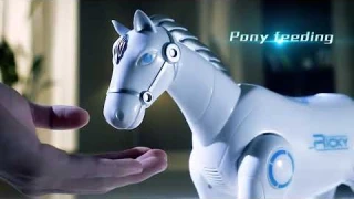 Лошадь с пультом управления, со звуком и музыкой (ID 70821)