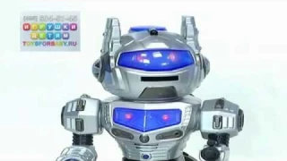 Игрушка интерактивный радиоуправляемый, разговаривающий робот "Линк" от joy toy. Видео.
