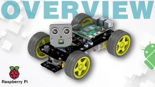 Freenove 4WD Car Kit for Raspberry Pi [Overview] Face Tracking Line Tracking Light Tracing Camera