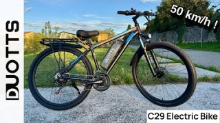 DUOTTS C29 Electric Bike 750W - Mountain E-Bike Top Speed 50 km/h !!!