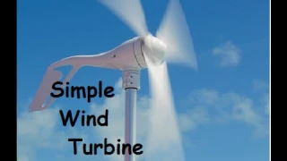 Wind Turbine Generator 1, 400 watt 3 blade, NEW INFO BELOW