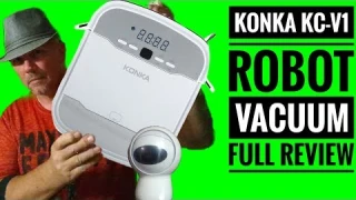 Konka Robot Vacuum Self Charging  Full Review of the KC-V1