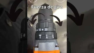 Cómo utilizar el torque en un atornillador inalámbrico  #herramientas #taladros #atornillador