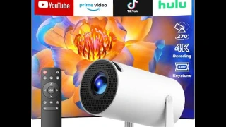 HOTPEAK PR06 4K WiFi Bluetooth Projector Review