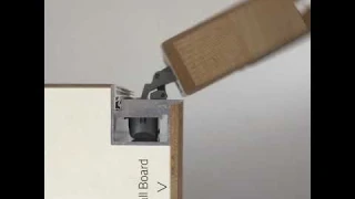 IN570 OFF SET concealed hinge