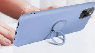 Тонкий мягкий силиконовый чехол для iPhone 11 Pro Max XS X 7 8 6 с кольцом подставкой на Алиэкспресс