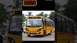 School Bus | Old vs New | #shorts #india #bus #school #schoolbus #ashokleyland #tata #force #eicher