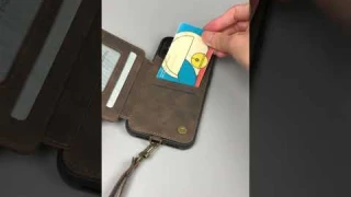 Unisex PU Leather Phone Wallets Case With Card Holder & Zipper Pocket | Amazon ProBox  #gadget