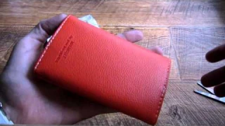 Unpack'овка #37 Чехол-бумажник для LG P970 (leather wallet case G7-G16)